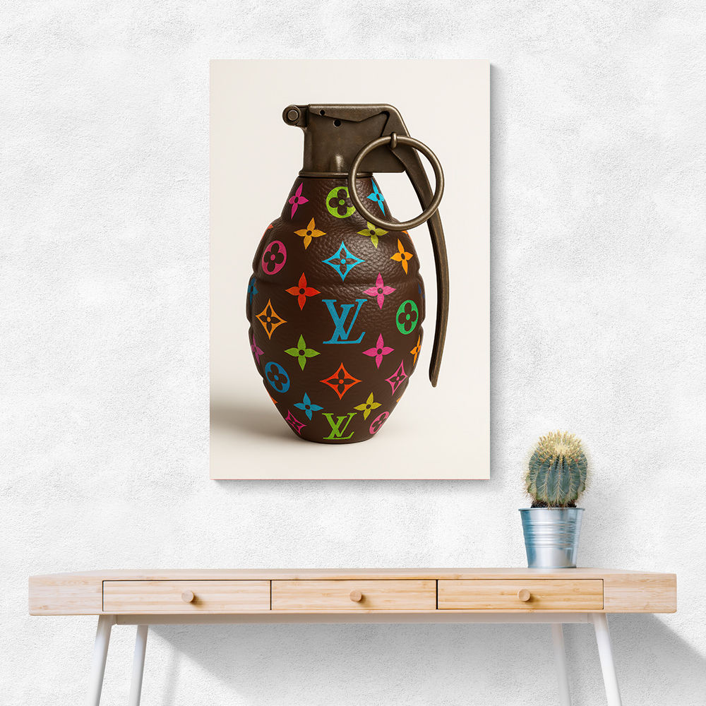Louis Vuitton Fashion Inspired Grenade 3 Wall Art